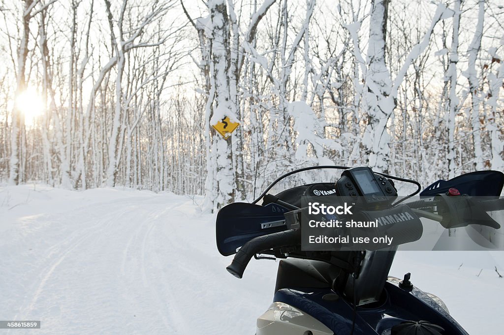Snowmobiling - Foto de stock de Atividade Recreativa royalty-free