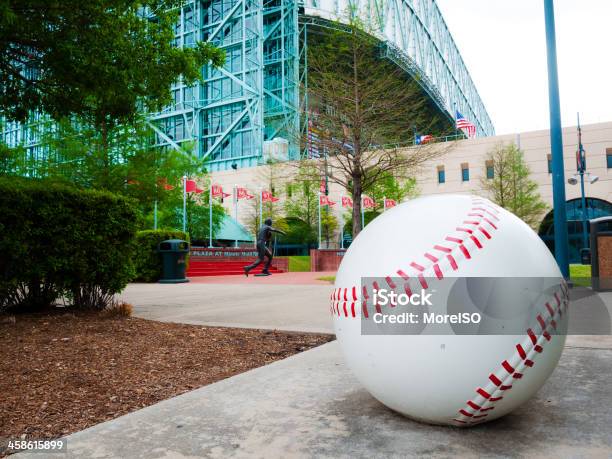Houston Astros Field Minute Maid Park Baseball Ballpark Stock Photo - Download Image Now