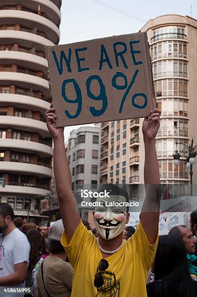 Estamos 99 Foto de stock y más banco de imágenes de Activista - Activista, Anti-capitalismo, Autoridad