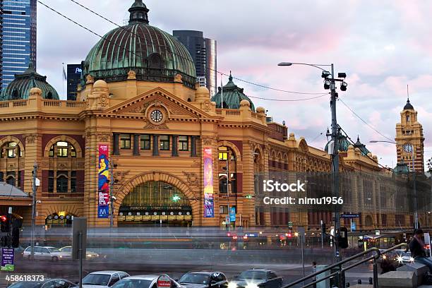 Flinders Street Station In Melbourne Australien Stockfoto und mehr Bilder von Alt - Alt, Architektur, Australien