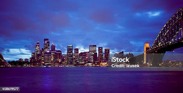 Sydney Skyline Stock Photo - Download Image Now - Architecture, Australia, Blue