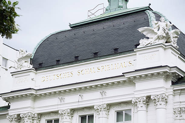 teatro schauspielhaus deutsches hamburgo - berlin germany gendarmenmarkt schauspielhaus germany fotografías e imágenes de stock