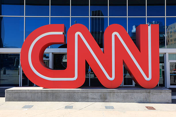 CNN 센터, 애틀랜타, 조지아 스톡 사진