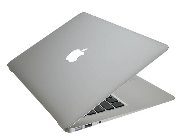 macbook air - apple macintosh laptop computer apple computers photos et images de collection