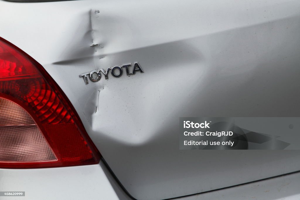 Danificado de Toyota - Royalty-free Amolgado Foto de stock