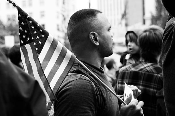 american uomo - protest editorial people travel locations foto e immagini stock