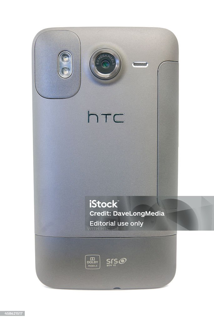 HTC desejo HD parte de trás - Royalty-free Comunicação Foto de stock