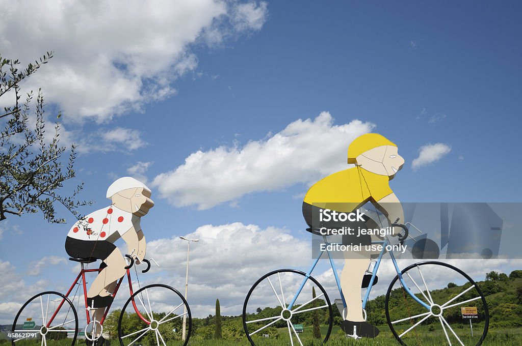 Cycle Verfolgung der Tour de France - Lizenzfrei Tour de France Stock-Foto