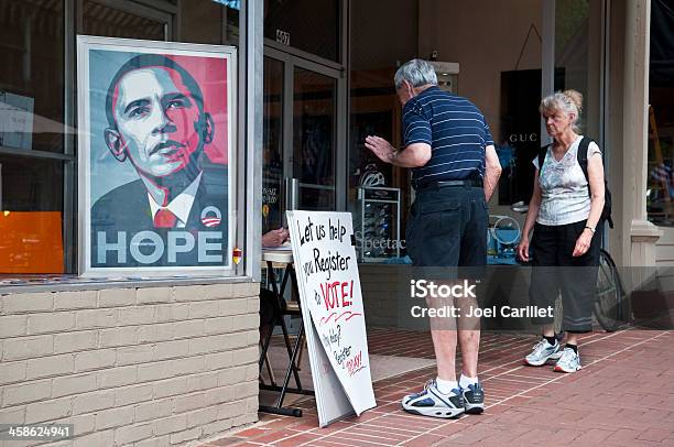 Photo libre de droit de Registre Électoral Drive banque d'images et plus d'images libres de droit de Barack Obama - Barack Obama, Affiche, 2012