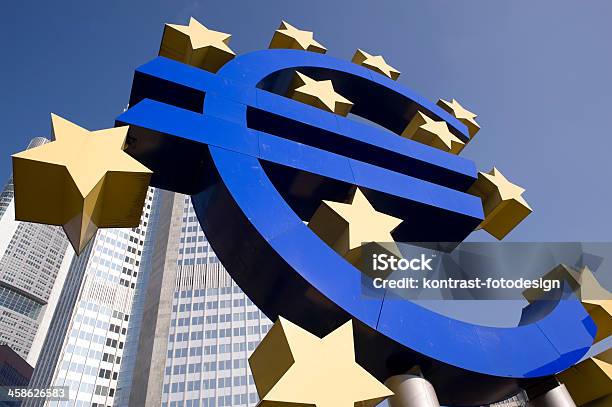 유로 팻말 유럽 중앙 은행에 대한 스톡 사진 및 기타 이미지 - 유럽 중앙 은행, 0명, 건물 외관