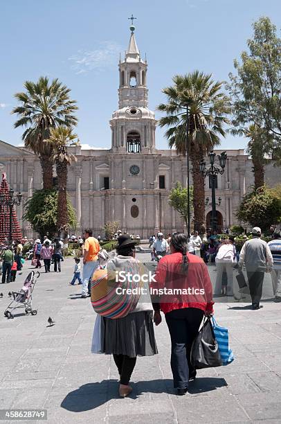 Plaza De Armas In Arequipa Peru Stockfoto und mehr Bilder von Anden - Anden, Arequipa - Peru, Baum