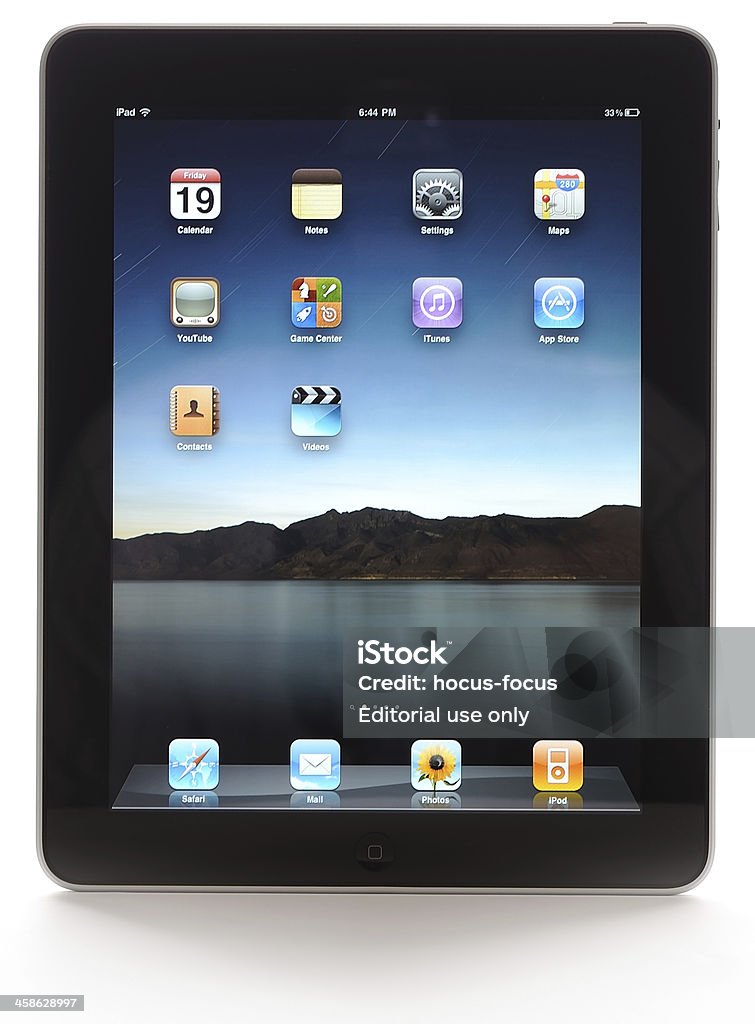 Apple iPad - Foto stock royalty-free di Affari