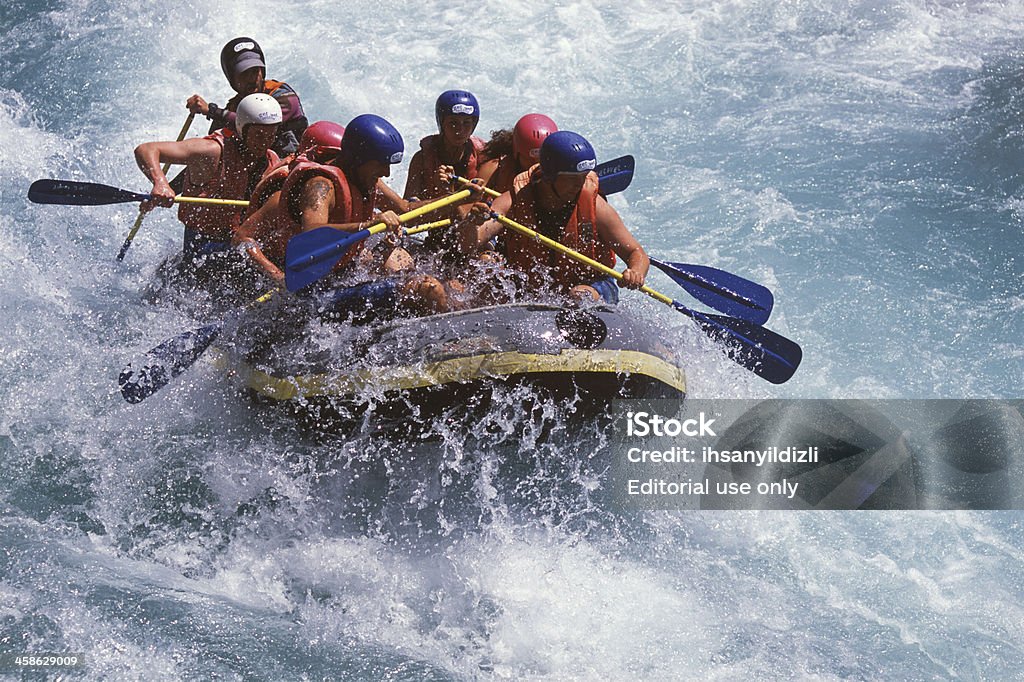 Rafting - Royalty-free Rafting em Rápidos Foto de stock