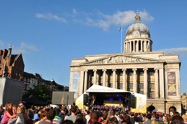 london 2012 olympic torch relay konzert - olympic torch stock-fotos und bilder