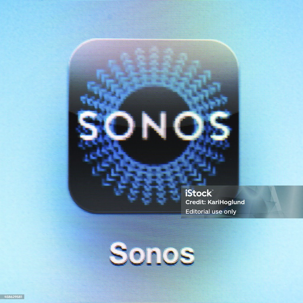 Sonos ícone - Royalty-free A caminho Foto de stock