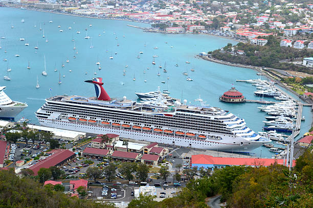 karnawał wyślij chwała" long bay saint thomas - long bay - fotografias e filmes do acervo