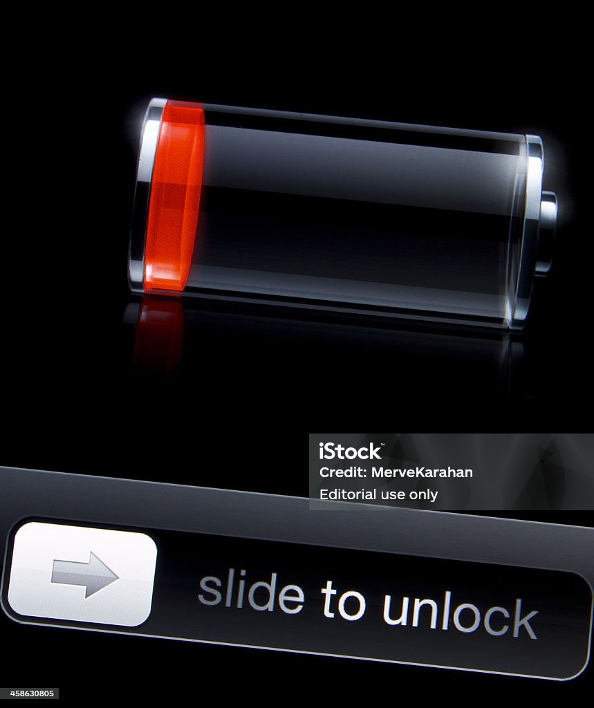 Biểu Tượng Pin Yếu Trên Màn Hình Iphone 4s Hình ảnh Sẵn có - Tải ...