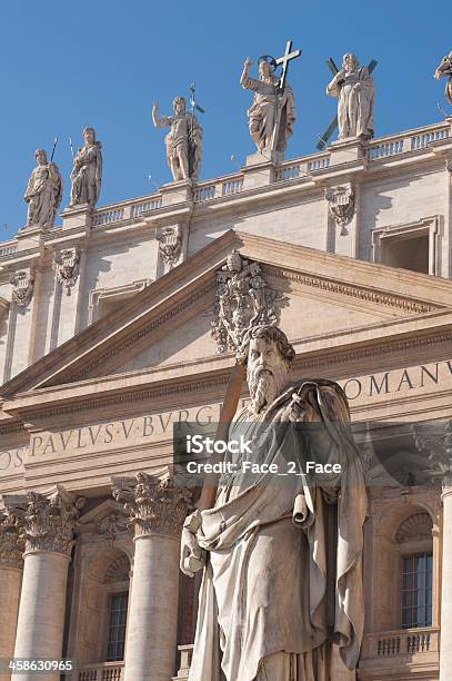 Basilica Di San Pietro - Fotografie stock e altre immagini di Architettura - Architettura, Basilica, Basilica di San Pietro