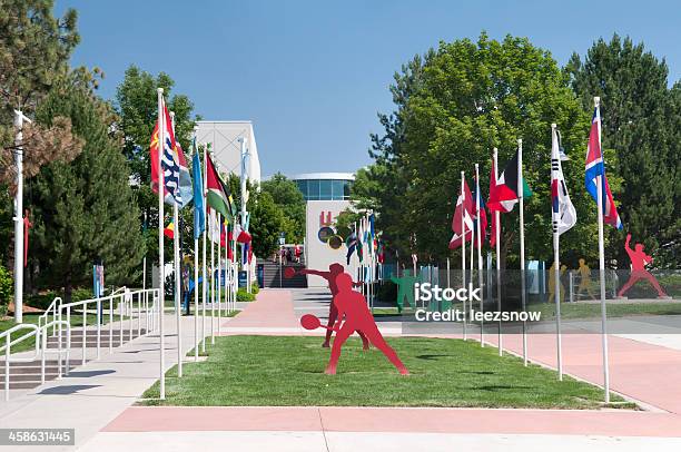 Us Olympic Training Center Grounds Stock Photo - Download Image Now - Colorado Springs, International Multi-Sport Event, Badminton - Sport