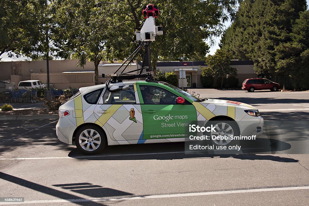 Карты Google Street View автомобиль - Стоковые фото Google - Brand-name роялти-фри