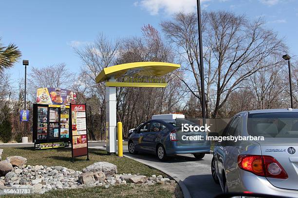 드라이브 스루 McDonald's에 대한 스톡 사진 및 기타 이미지 - McDonald's, 드라이브 스루, Brand Name