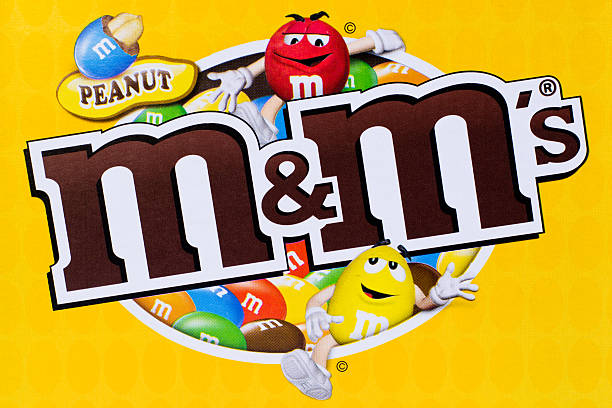 Peanut M&M's logo stock photo