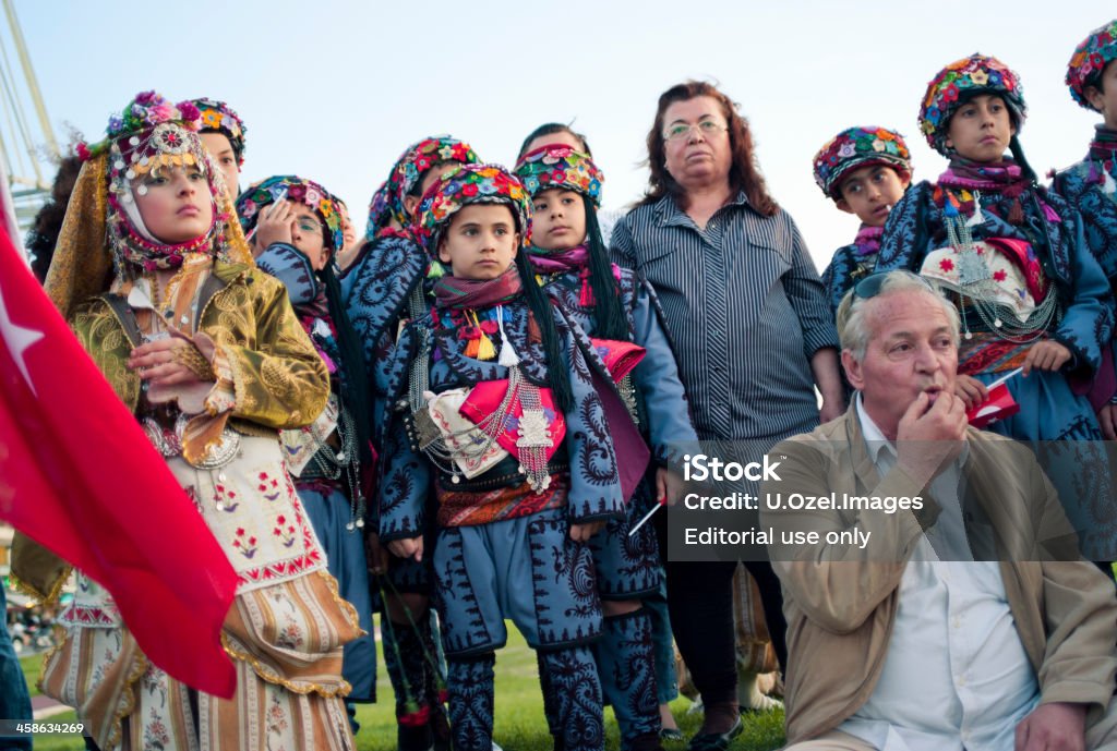 23 de abril Internacional dia das crianças na Turquia - Foto de stock de 6-7 Anos royalty-free