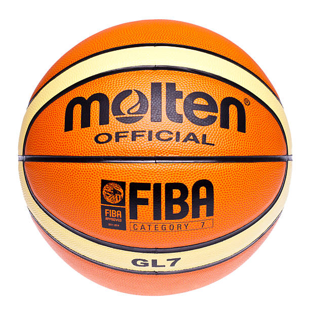 Molten Gl7 Basketball Isolated On White Stock Photo - Download