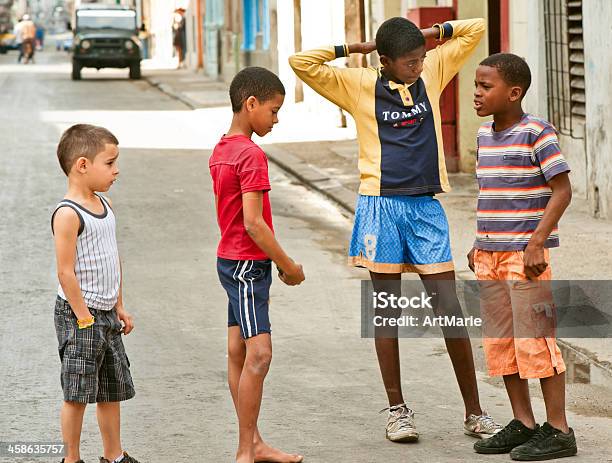 Havana Street Cuba Stock Photo - Download Image Now - Boredom, Child, Street