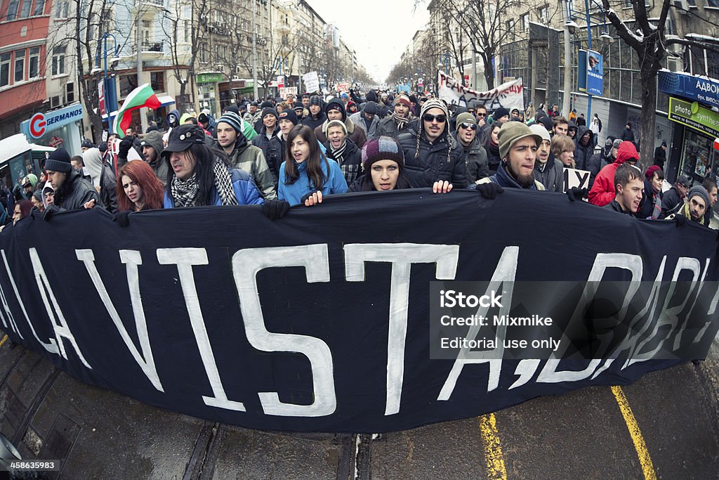 Protestantyzm w duży plakat Acta la Vista”" - Zbiór zdjęć royalty-free (Protest)