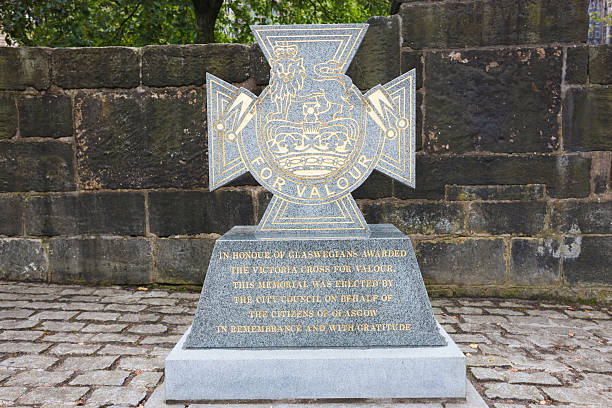 victoria cross war memorial - victoria cross photos et images de collection