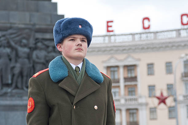 Jeune soldat communiste - Photo