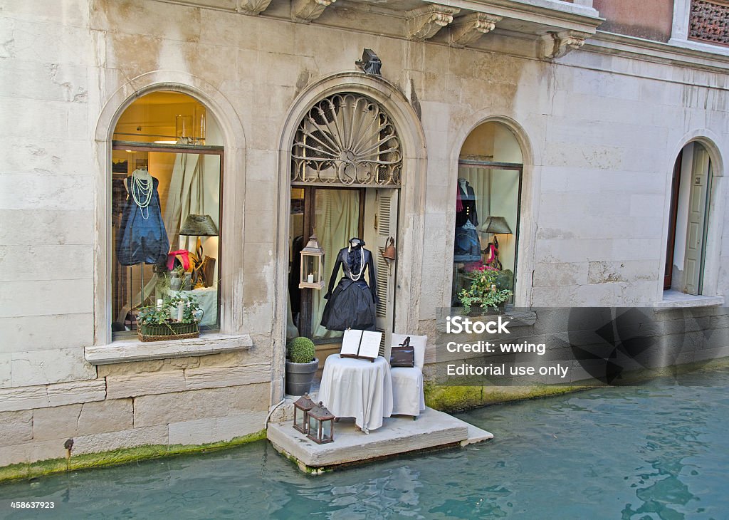 Veneza comércio vestuário ver - Royalty-free Basílica de São Marcos Foto de stock