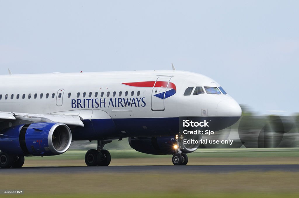 British Airways airlines плоскости Отрываться от земли - Стоковые фото British Airways роялти-фри