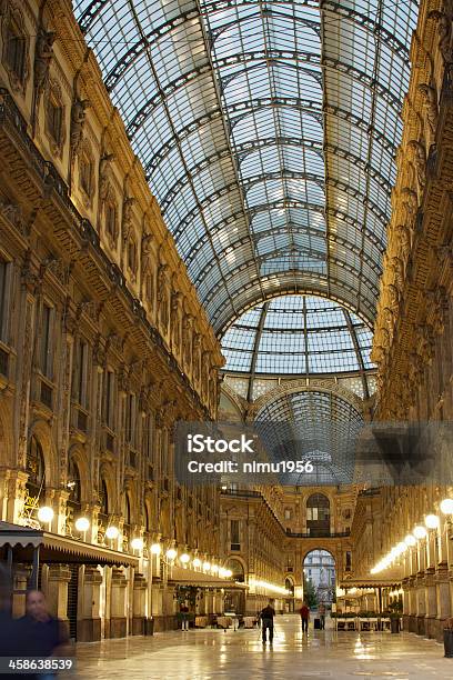 Galleria Vittorio Emanuele Ii 에서 Dawn 밀라노 이탈리어 건물 외관에 대한 스톡 사진 및 기타 이미지 - 건물 외관, 건축, 건축물