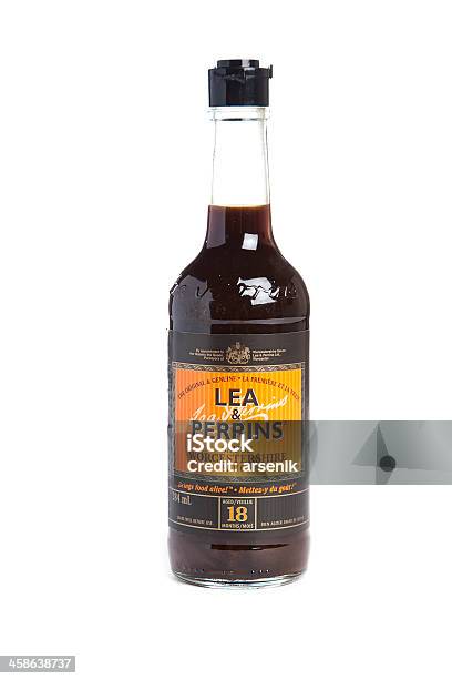 Lea Perrins Worcestershiresauce Stockfoto und mehr Bilder von Einzelner Gegenstand - Einzelner Gegenstand, Flasche, Flüssig