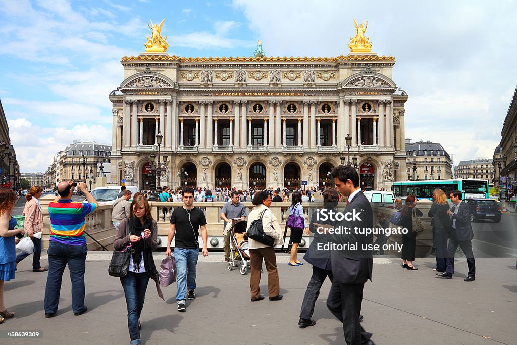 Paris-Opera Garnier - Foto de stock de Arquitetura royalty-free