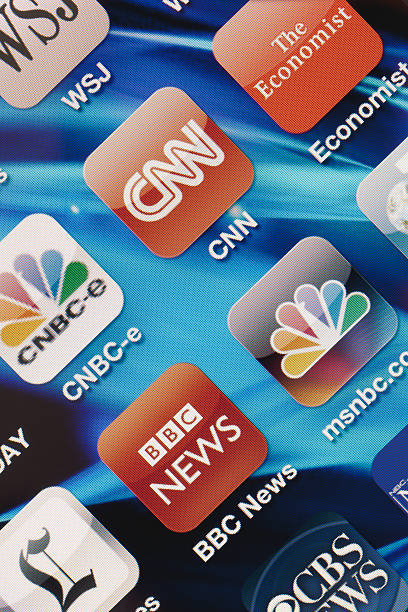 notizie applicazioni per iphone 4 - msnbc foto e immagini stock