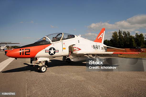 Navy Training Jet Stock Photo - Download Image Now - Air Vehicle, Airplane, Armed Forces