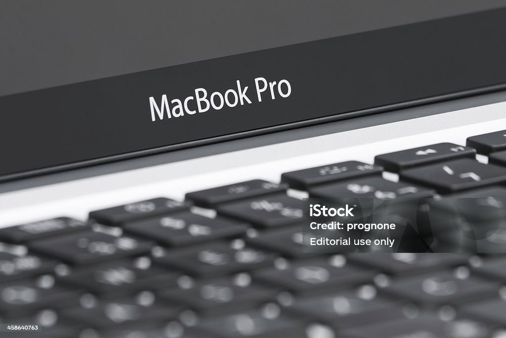 Apple MacBook Pro Plano aproximado - Royalty-free Barcelona - Espanha Foto de stock
