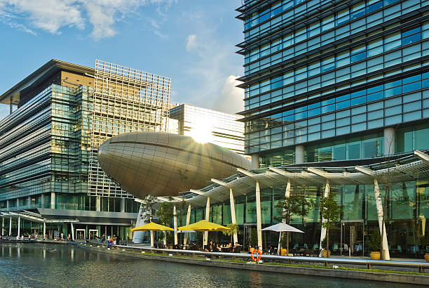 The Hong Kong Science and Technology Parks Hong Kong, China - Sep 17, 2011: Hong Kong Science and Technology Parks is run by Hong Kong Government to provide facilities, services and a dynamic environment that enable companies to nurture ideas, innovate and develop. science and technology park stock pictures, royalty-free photos & images