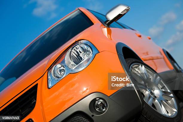 Volkswagen Cross Polo Small Suvstyled Car Against Blue Sky Stock Photo - Download Image Now