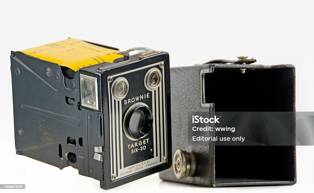 Kodak Cámara de caja abierta - Foto de stock de Antigualla libre de derechos