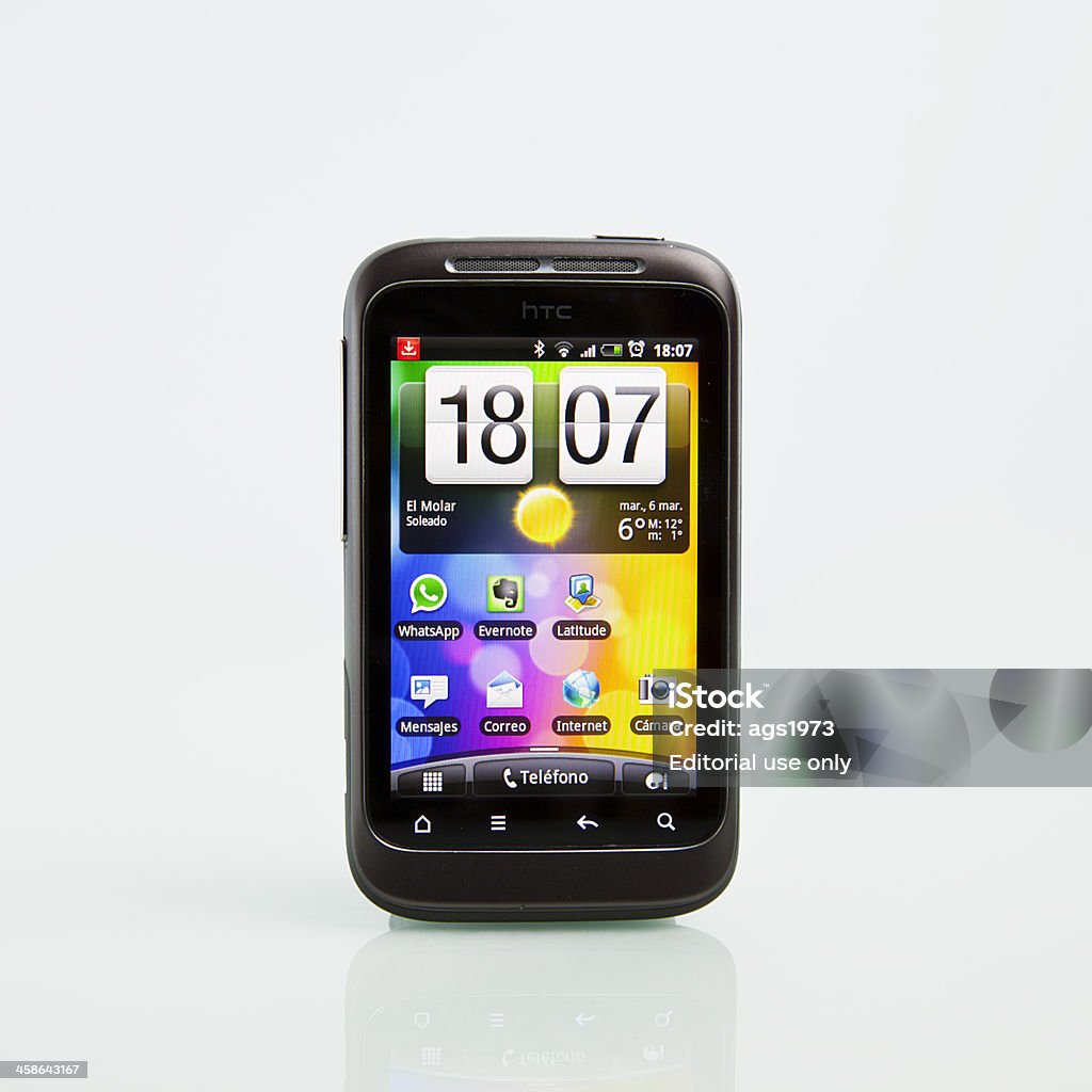HTC fogo S - Foto de stock de Agenda Eletrônica royalty-free