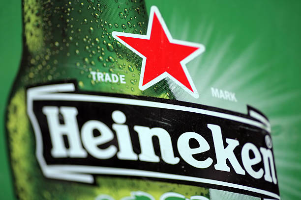 Heineken beer stock photo