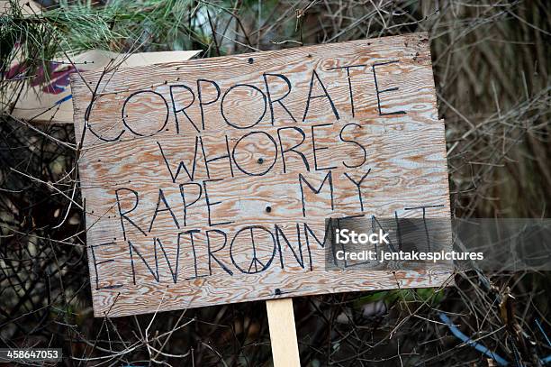 Protest Sign Stock Photo - Download Image Now - Anger, Business, Canada