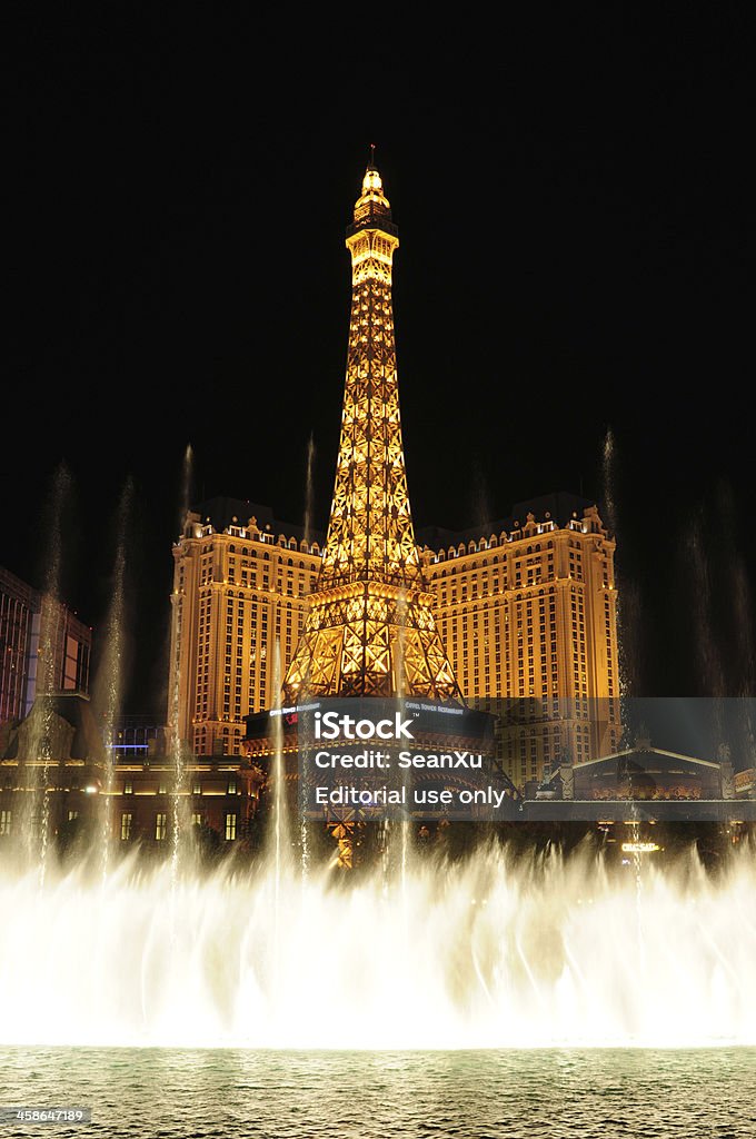 Bellagio Fountains - Zbiór zdjęć royalty-free (Architektura)