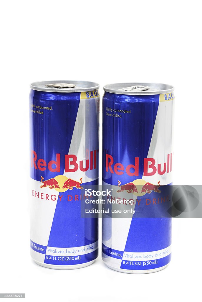 Bebida energética Red Bull - Foto de stock de Aprimoramento royalty-free