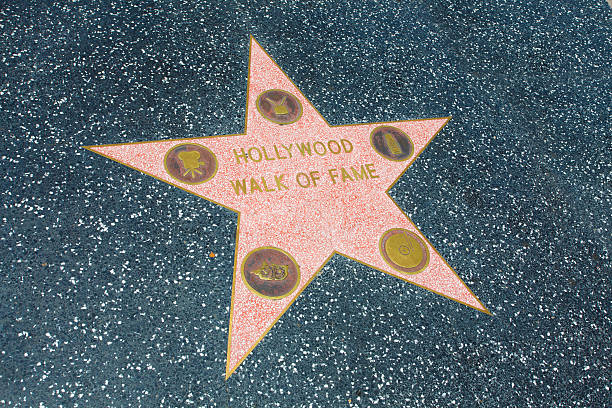 Hollywood Walk of Fame Los Angeles, USA - June 24, 2011: This is the first star on the Hollywood Walk of Fame in Hollywood, California. hollywood california stock pictures, royalty-free photos & images