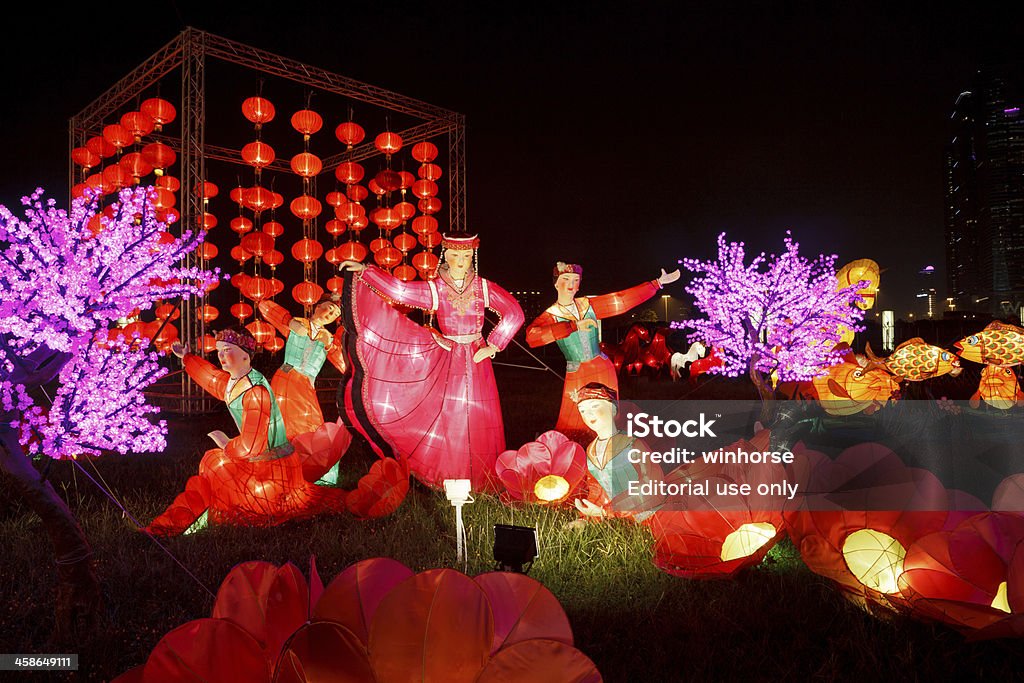 Festival do meio-outono - Royalty-free Ano Novo Chinês Foto de stock